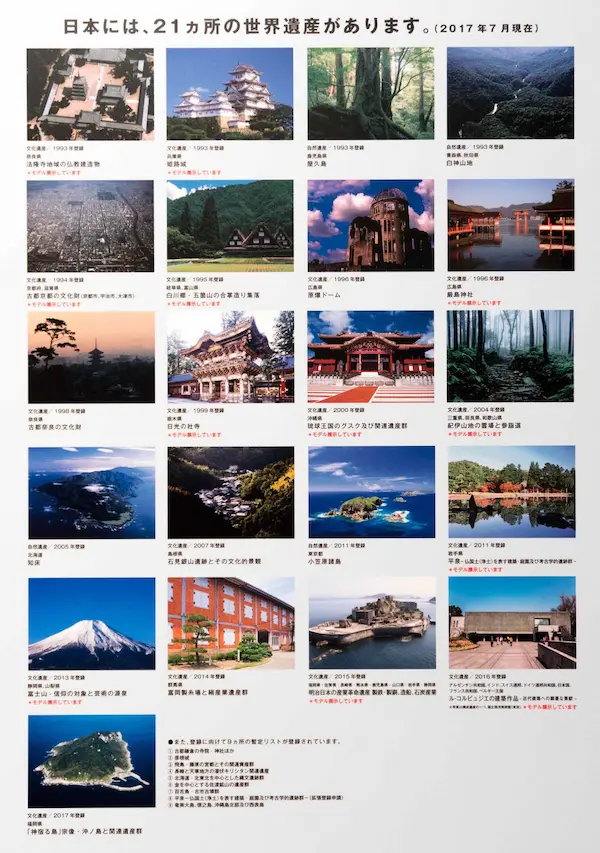 Japan World Heritage sites